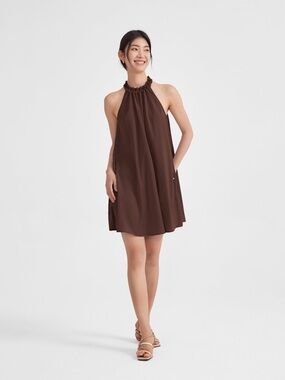 Supesu Rosa Halter Neck Mini Dress